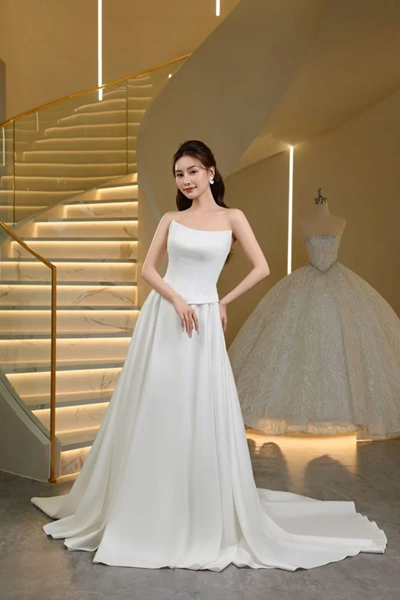 Váy cưới chữ A - VVS-37
