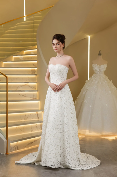 Váy cưới chữ A - VVS-40